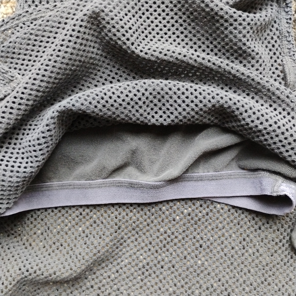 Like New Electric & Rose Gray Open Side Tank Top Small Built In Bra - Picture 3 of 5